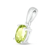 Thumbnail Image 2 of Peridot Birthstone Pendant Sterling Silver