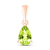 Thumbnail Image 1 of Peridot Birthstone Pendant 10K Rose Gold