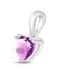 Thumbnail Image 2 of Amethyst Birthstone Pendant 10K White Gold