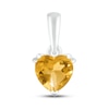 Thumbnail Image 1 of Citrine Birthstone Pendant 10K White Gold