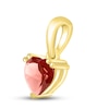 Thumbnail Image 2 of Garnet Birthstone Pendant 10K Yellow Gold