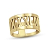 Thumbnail Image 1 of Roman Numeral Ring 14K Yellow Gold