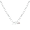 Thumbnail Image 0 of Men's Lab-Created Opal "Mr." Cuban Chain Necklace Sterling Silver 20"