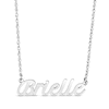 Thumbnail Image 0 of Script Name Necklace Sterling Silver 18"