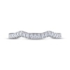 Thumbnail Image 3 of THE LEO Legacy Lab-Grown Diamond Contour Wedding Band 1/4 ct tw 14K White Gold