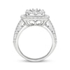 Thumbnail Image 2 of Multi-Diamond Cushion-Shaped Halo Engagement Ring 2 ct tw 10K White Gold