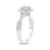 Thumbnail Image 2 of Lab-Grown Diamonds by KAY Round-Cut Halo Engagement Ring 1-1/2 ct tw 14K White Gold