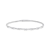 Thumbnail Image 0 of Lab-Grown Diamonds by KAY Flex Bangle Bracelet 1/2 ct tw 10K White Gold & Titanium