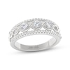 Thumbnail Image 1 of THE LEO First Light Diamond Twist Anniversary Ring 1/2 ct tw 14K White Gold