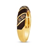 Thumbnail Image 2 of Le Vian Diamond Enamel Ring 3/8 ct tw 14K Honey Gold