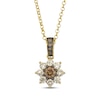 Thumbnail Image 1 of Le Vian Sunflower Necklace 7/8 ct tw Diamonds 14K Honey Gold 19&quot;