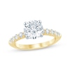 Thumbnail Image 1 of Lab-Grown Diamonds by KAY Round-Cut Engagement Ring 2-1/2 ct tw 14K Yellow Gold