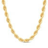 Thumbnail Image 1 of Solid Silk Rope Chain 4.5mm 10K Yellow Gold 22&quot;