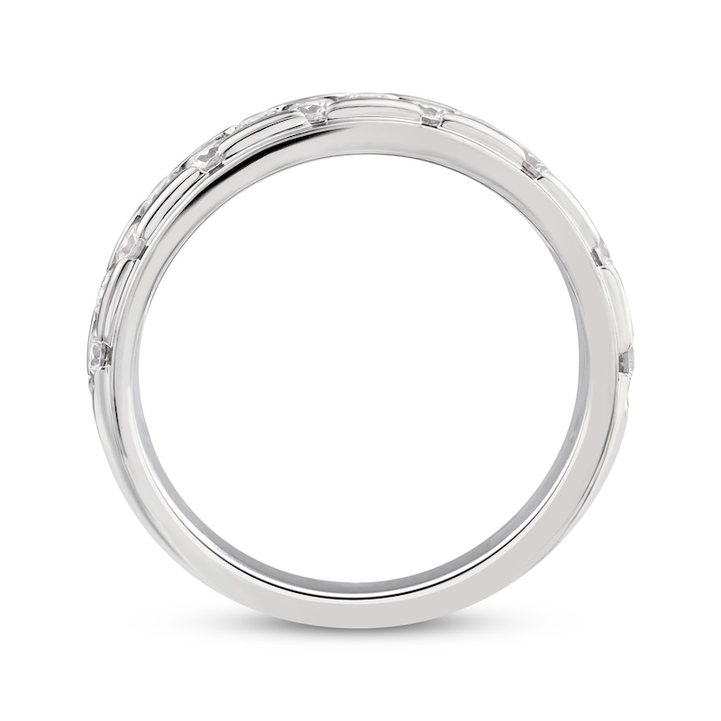 Main Image 3 of Now + Forever Lab-Grown Diamonds Anniversary Ring 5/8 ct tw 14K White Gold