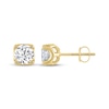 Thumbnail Image 3 of THE LEO Legacy Lab-Grown Diamond Round-Cut Solitaire Stud Earrings 2 ct tw 14K Yellow Gold (F/VS2)