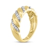 Thumbnail Image 2 of STUDIO BY KAY Diamond Croissant Ring 1/6 ct tw 10K Yellow Gold