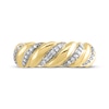 Thumbnail Image 3 of STUDIO BY KAY Diamond Croissant Ring 1/6 ct tw 10K Yellow Gold