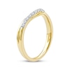 Thumbnail Image 2 of Diamond Contour Anniversary Ring 1/6 ct tw 10K Yellow Gold