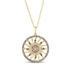 Thumbnail Image 1 of Le Vian Diamond Sun Necklace 7/8 ct tw 14K Honey Gold 19&quot;