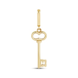 Charmed Memories Key Charm 10K Yellow Gold