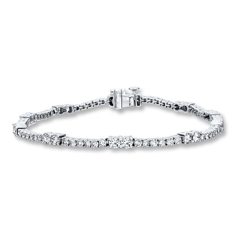 Main Image 1 of Ever Us Bracelet 3 ct tw Diamonds 14K White Gold 7&quot;