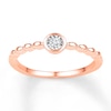 Thumbnail Image 1 of Diamond Ring 1/20 Carat 10K Rose Gold