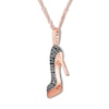 Thumbnail Image 2 of Emmy London Diamond Shoe Necklace 3/4 ct tw 14K Rose Gold