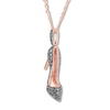 Thumbnail Image 3 of Emmy London Diamond Shoe Necklace 3/4 ct tw 14K Rose Gold