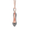 Thumbnail Image 4 of Emmy London Diamond Shoe Necklace 3/4 ct tw 14K Rose Gold