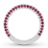 Thumbnail Image 2 of Neil Lane Ruby Anniversary Band 1/2 ct tw Diamonds 14K Gold - Size 7