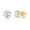 Thumbnail Image 1 of Lab-Grown Diamonds by KAY Earrings 1 ct tw 14K Yellow Gold (F/SI2)