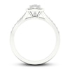 Thumbnail Image 2 of Diamond Promise Ring 1/4 ct tw Round-cut 10K White Gold