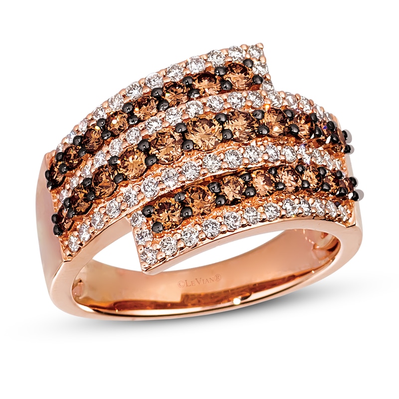 Main Image 1 of Le Vian Diamond Ring 1-3/8 ct tw 14K Strawberry Gold