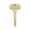 Thumbnail Image 3 of Diamond Fashion Ring 3/4 ct tw Round-cut 10K Yellow Gold