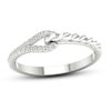 Thumbnail Image 1 of Love + Be Loved Diamond Ring 1/10 ct tw 10K White Gold