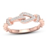 Thumbnail Image 1 of Love + Be Loved Diamond Ring 1/4 ct tw 10K Rose Gold