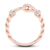 Thumbnail Image 3 of Love + Be Loved Diamond Ring 1/4 ct tw 10K Rose Gold