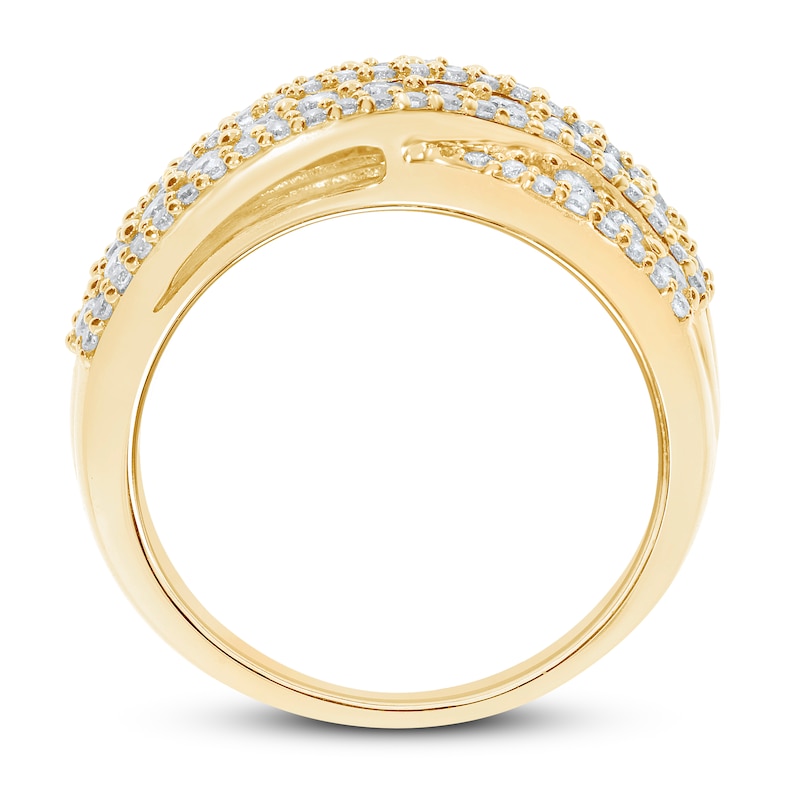 Diamond Fashion Ring 1 ct tw 10K Yellow Gold