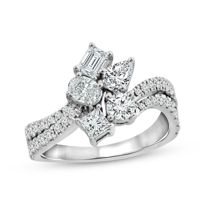 Main Image 1 of Diamond Ring 1-1/2 ct tw 10K White Gold