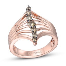 Le Vian Diamond Ring 1/4 ct tw 14K Strawberry Gold