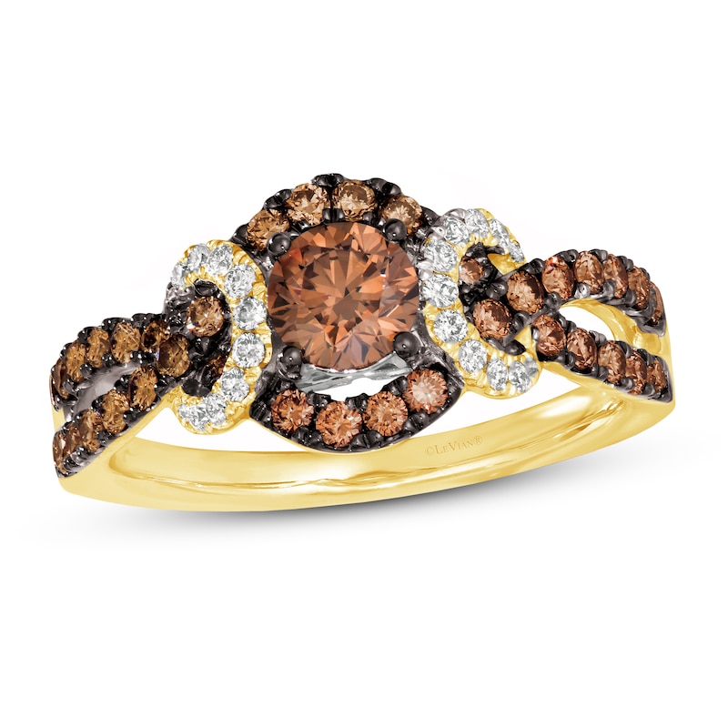 Main Image 1 of Le Vian Diamond Ring 1 ct tw 14K Honey Gold