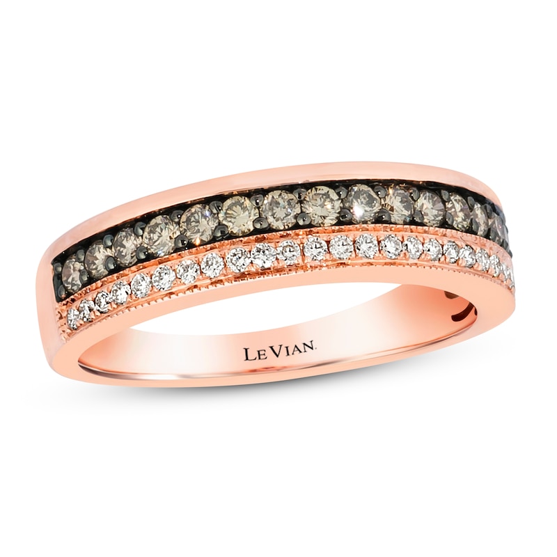 Main Image 1 of Le Vian Diamond Ring 3/8 ct tw 14K Strawberry Gold