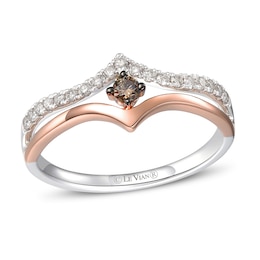 Le Vian Diamond Ring 1/5 ct tw 14K Two-Tone Gold