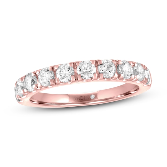 THE LEO Diamond Anniversary Ring 1 ct tw Round-cut 14K Rose Gold