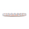 Thumbnail Image 2 of THE LEO Diamond Anniversary Ring 1/2 ct tw Round-cut 14K Rose Gold