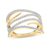 Thumbnail Image 1 of Diamond Ring 1/2 ct tw Round-cut 10K Yellow Gold