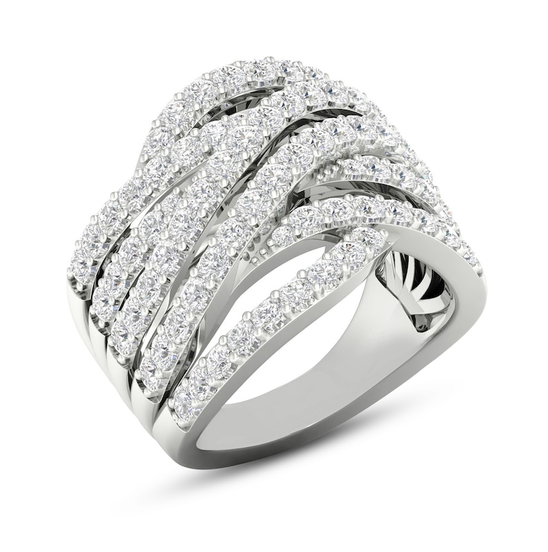 Diamond Ring 2 ct tw Round-Cut 14K White Gold | Kay