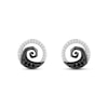 Thumbnail Image 2 of Disney Treasures The Nightmare Before Christmas Diamond Earrings 1/6 ct tw Sterling Silver