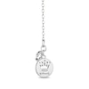 Thumbnail Image 2 of Hallmark Diamonds Tree of Life Necklace 1/6 ct tw Sterling Silver & 10K Rose Gold 18"
