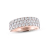 Thumbnail Image 0 of THE LEO Diamond Anniversary Ring 2 ct tw Round-cut 14K Rose Gold